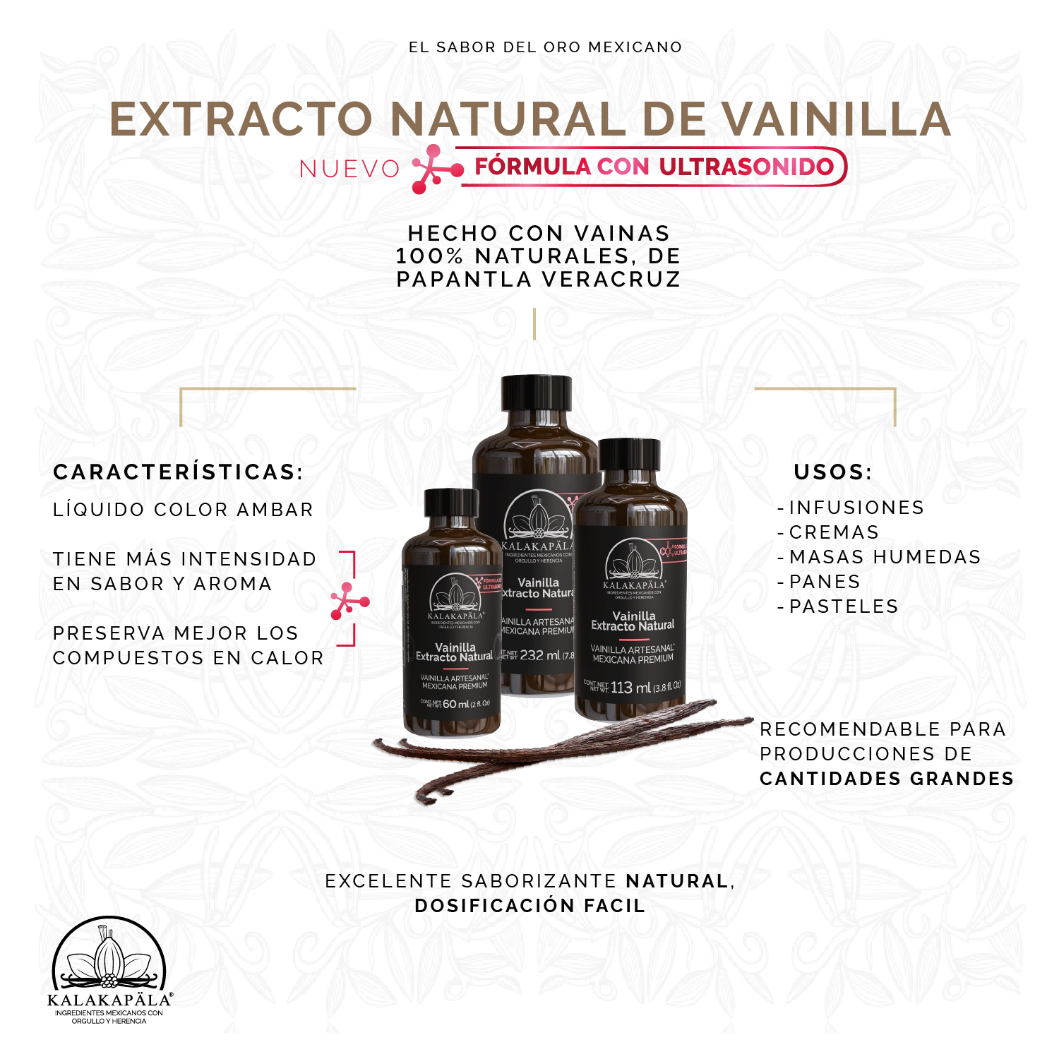 Extracto Natural de Vainilla 2x con Ultrasonido - Caja miniatura 2